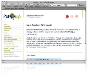 New Product Showcase screenshot